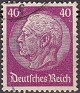 Germany 1933 Von Hindenburg 40 Pfennig Violet Scott 427